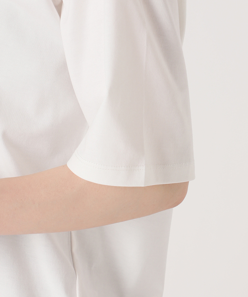SLOBE IENA(スローブイエナ)の「【+81BRANCA/ハチイチブランカ 】 PHOTO Tシャツ(Tシャツ/カットソー・レディース・オフホワイト/ライトホワイト/ホワイト系その他/ホワイト×ホワイト/ホワイト・FREE)」の22枚目の写真