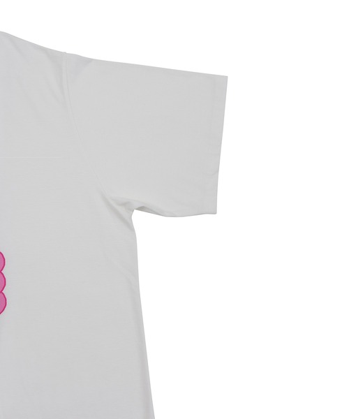 PUNYUS(プニュズ)の「POOL DOGビッグT(Tシャツ/カットソー・レディース・スミクロ/ホワイト/パープル・4/3)」の12枚目の写真