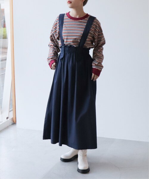 DOUBLE NAME（ダブルネーム）の「ミリタリー2WAYジャンスカ（ジャンパースカート・レディース・カーキ/ネイビー/ブラウン・FREE）」の5枚目の写真