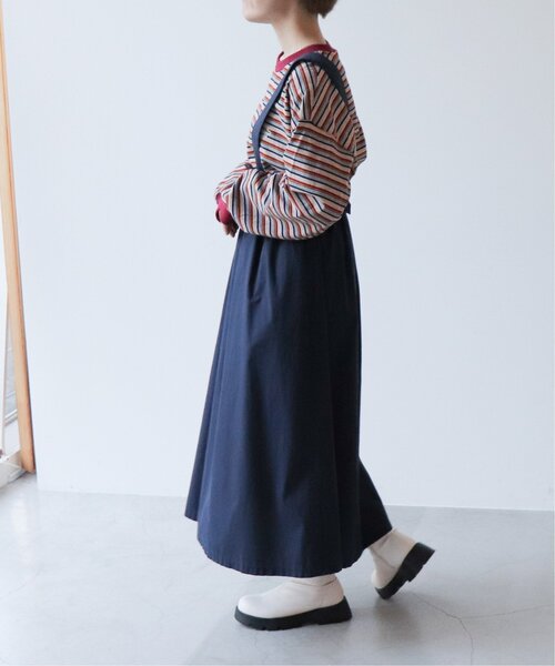 DOUBLE NAME（ダブルネーム）の「ミリタリー2WAYジャンスカ（ジャンパースカート・レディース・カーキ/ネイビー/ブラウン・FREE）」の15枚目の写真