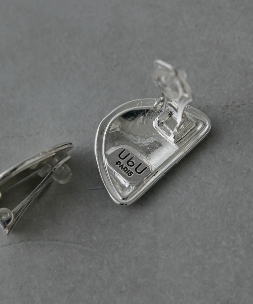 ear PAPILLONNER(イアパピヨネ)の「【UBU PARIS(ウブ)】ハーフムーンイヤリング(イヤリング・レディース・シルバー・FREE)」の8枚目の写真