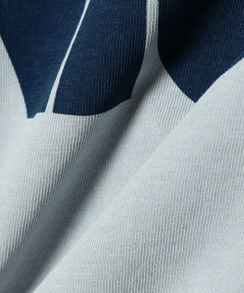 B:MING by BEAMS（ビーミングバイビームス）の「B:MING by BEAMS / NICE ロゴプリント Tシャツ（Tシャツ/カットソー・メンズ・チャコールグレー/ホワイト系その他5/サックスブルー・SMALL/MEDIUM/LARGE/X-LARGE）」の16枚目の写真