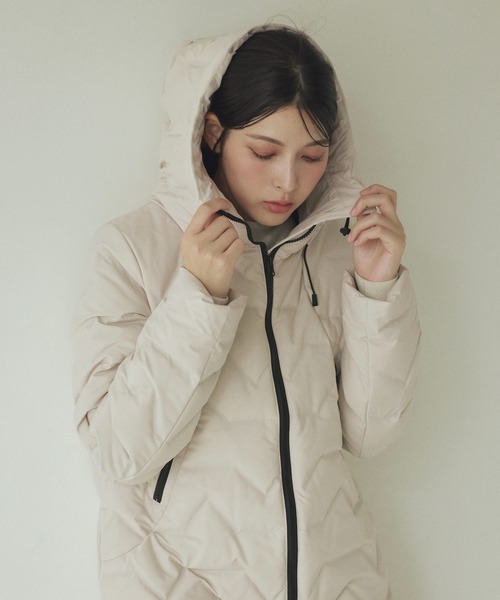 Filomo]シームレスダウンコート軽量（ダウンジャケット/コート