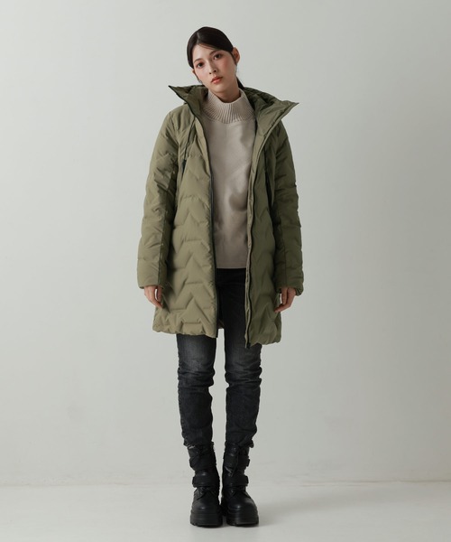 Filomo]シームレスダウンコート軽量（ダウンジャケット/コート