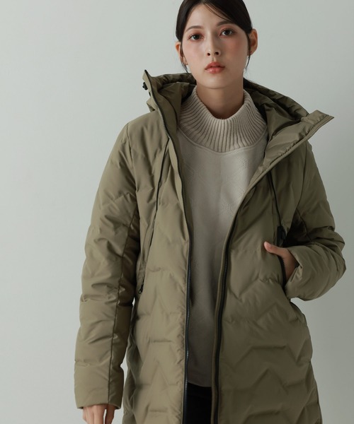 Filomo フィローモ　ダウンジャケット　LL Filomo]ダウンコート フード ファー 付き（ダウンジャケット