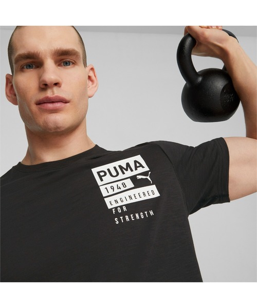 PUMA（プーマ）の「PUMA プーマ メンズ トレーニング STRENGTH TRAINING グラフィック Tシャツ（Tシャツ/カットソー