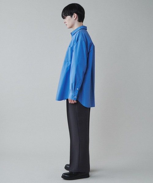 Lucyさま専用ページ LUCY シャツ LUCY/カラーブロックオープンカラーシャツ メンズ