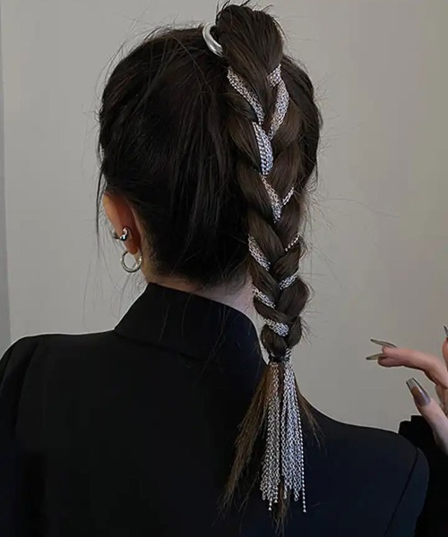 セール】【 Jelly moo / ジェリームー 】 エクステ風 タッセル