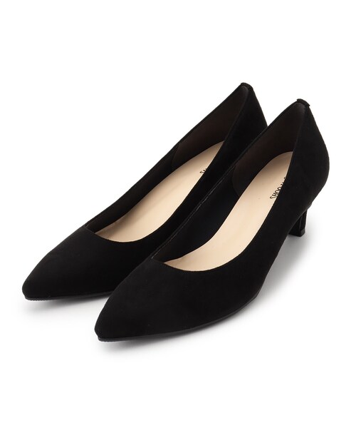 SHOO・LA・RUE（シューラルー）の「◆日本製ポインテッドパンプス（パンプス・レディース・ブラック/サンドベージュ・35/45/25）」の10枚目の写真