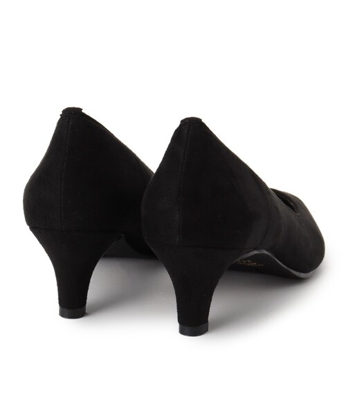 SHOO・LA・RUE（シューラルー）の「◆日本製ポインテッドパンプス（パンプス・レディース・ブラック/サンドベージュ・35/45/25）」の3枚目の写真