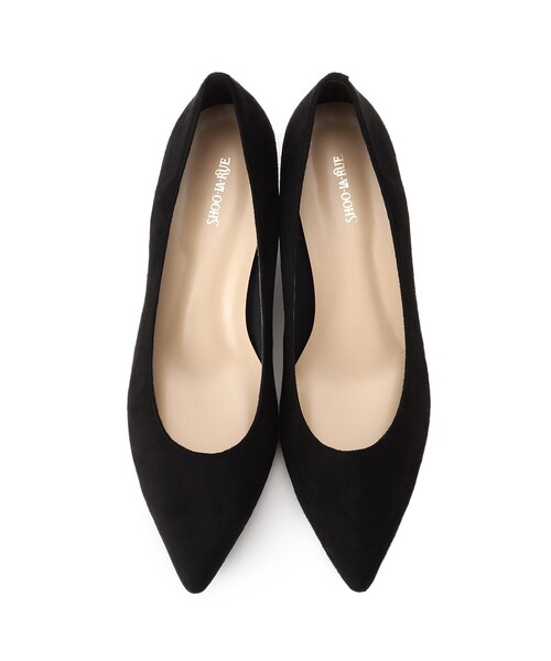 SHOO・LA・RUE（シューラルー）の「◆日本製ポインテッドパンプス（パンプス・レディース・ブラック/サンドベージュ・35/45/25）」の4枚目の写真