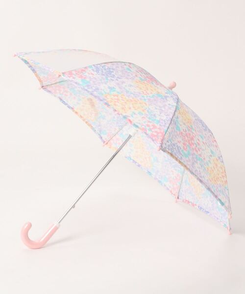 fafa（フェフェ）の「SPLISH SPLASH | 窓付き傘(45cm)（長傘・キッズ・パープル系その他/ラベンダー・FREE）」の4枚目の写真