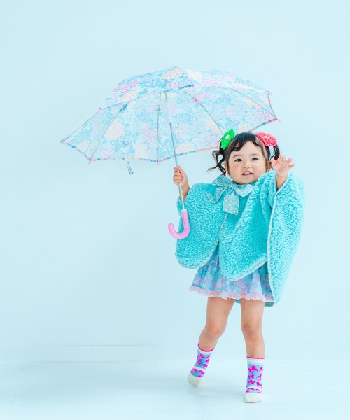 fafa（フェフェ）の「SPLISH SPLASH | 窓付き傘(45cm)（長傘・キッズ・パープル系その他/ラベンダー・FREE）」の5枚目の写真