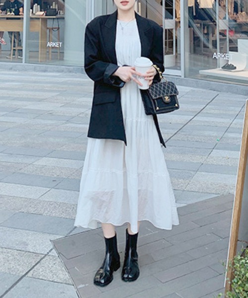 Futier land（フューティアランド）の「足袋ショートブーツ（ブーツ・レディース・ブラック系その他/ブラック・38/36/39/37/40）」の8枚目の写真