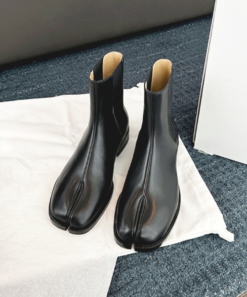 Futier land（フューティアランド）の「足袋ショートブーツ（ブーツ・レディース・ブラック系その他/ブラック・38/36/39/37/40）」の22枚目の写真