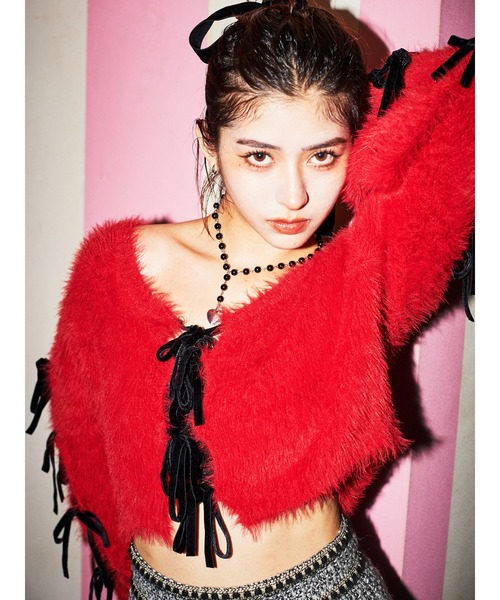 DURAS(デュラス)の「ビーズチェーンハートネックレス(ネックレス・レディース・シルバー・FREE)」の6枚目の写真