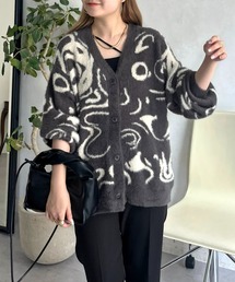 prose verse | マーブル柄シャギーカーディガン(カーディガン/ボレロ)