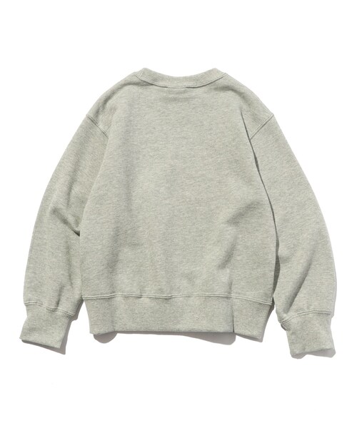 Champion（チャンピオン）の「◆【Champion】プリントスウェット（スウェット・キッズ・グレー/ダークグリーン・12/14/11/13）」の4枚目の写真