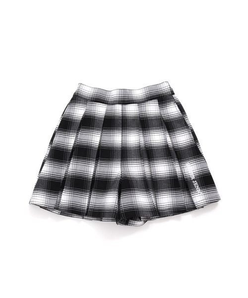 SISTER JENNI（SISTER JENNI）の「【ウエスト調整可能】チェックプリーツキュロット（その他パンツ・キッズ・イエロー/グリーン/ブラック・130cm/140cm/160cm/150cm）」の6枚目の写真