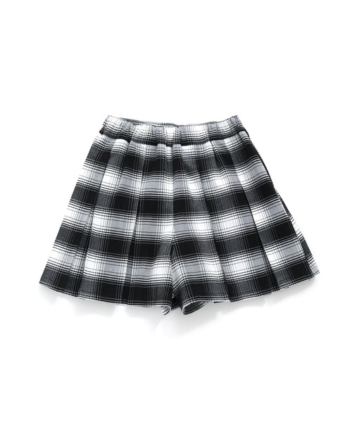 SISTER JENNI（SISTER JENNI）の「【ウエスト調整可能】チェックプリーツキュロット（その他パンツ・キッズ・イエロー/グリーン/ブラック・130cm/140cm/160cm/150cm）」の7枚目の写真