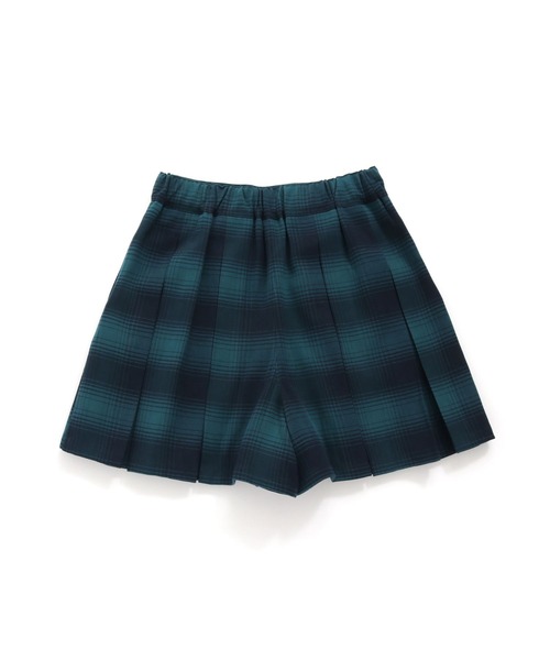 SISTER JENNI（SISTER JENNI）の「【ウエスト調整可能】チェックプリーツキュロット（その他パンツ・キッズ・イエロー/グリーン/ブラック・130cm/140cm/160cm/150cm）」の9枚目の写真