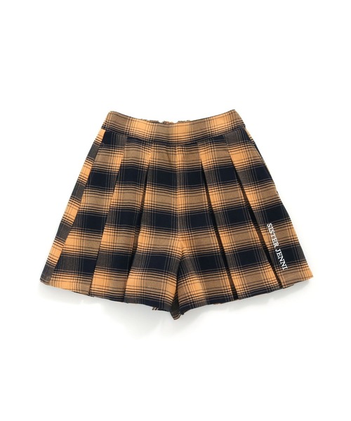 SISTER JENNI（SISTER JENNI）の「【ウエスト調整可能】チェックプリーツキュロット（その他パンツ・キッズ・イエロー/グリーン/ブラック・130cm/140cm/160cm/150cm）」の10枚目の写真