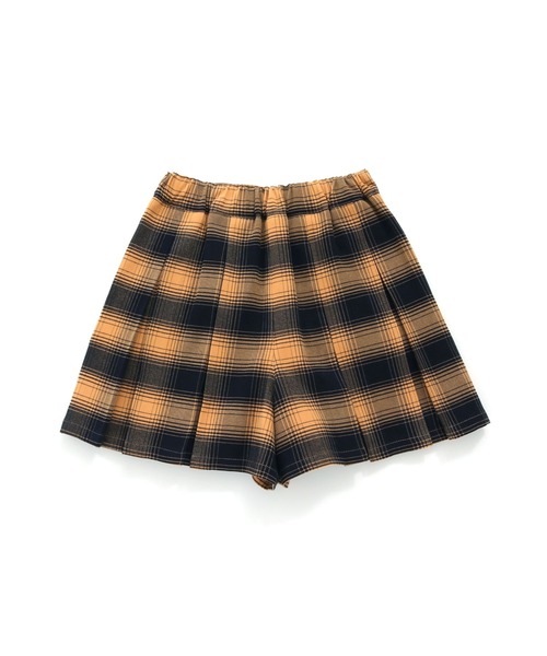 SISTER JENNI（SISTER JENNI）の「【ウエスト調整可能】チェックプリーツキュロット（その他パンツ・キッズ・イエロー/グリーン/ブラック・130cm/140cm/160cm/150cm）」の11枚目の写真