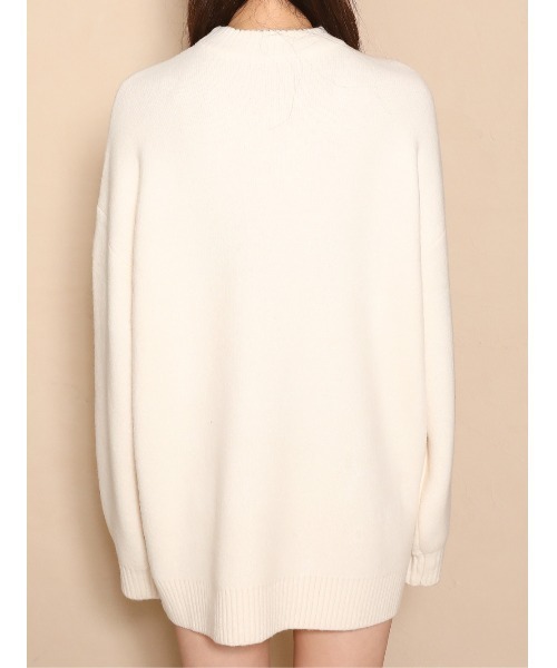 エンブロイダリーニットチュニック（ニット/セーター）｜Darich