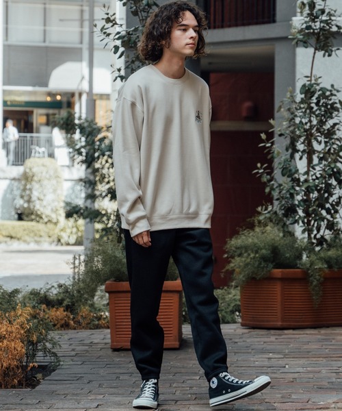 OUTDOOR PRODUCTS（アウトドアプロダクツ）の「【OUTDOOR PRODUCTS/アウトドアプロダクツ】ニットフリースパンツ（スウェットパンツ・メンズ・ブラック/グレー・MEDIUM/X-LARGE/LARGE/SMALL）」の12枚目の写真