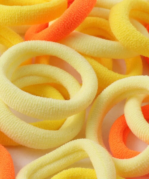 PINK-latte（ピンクラテ）の「ポーチ付きヘアゴムセット（その他ヘアアクセサリー・キッズ・ベビーピンク/ライトブルー/イエロー系その他/グリーン系/ライトパープル・00）」の8枚目の写真