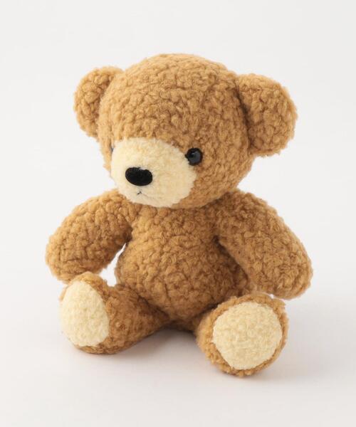 green label relaxing（グリーンレーベルリラクシング）の「N☆ くまのふかふか Mサイズ 4（おもちゃ・キッズ・ブラウン/オフホワイト・FREE）」の4枚目の写真
