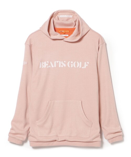 〈MEN〉BEAMS GOLF ORANGE LABEL / 裏付き ニットライク フーディー