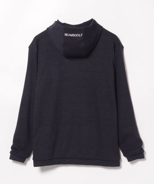 LACOSTE ビームスゴルフ別注 ラコステ 長袖モックネック ネイビー L
