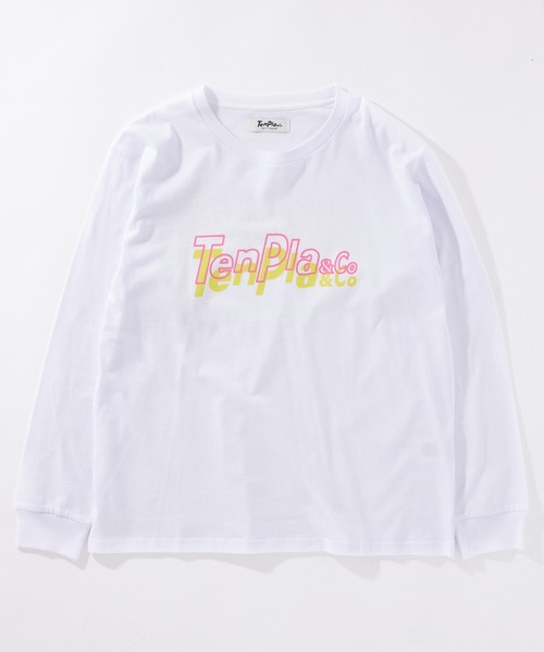 JOURNAL STANDARD relume(ジャーナルスタンダード レリューム)の「【ZOZO限定】TENPLA&Co L/S 1(Tシャツ/カットソー・メンズ・ホワイト×グリーン/ブラック×ホワイト/ホワイト×ブルー/ホワイト系その他/ブラック×ブルー/ブラック×グリーン/ホワイト×ピンク/ブラック×ピンク・S/M/L/XL/XS/XXL)」の4枚目の写真