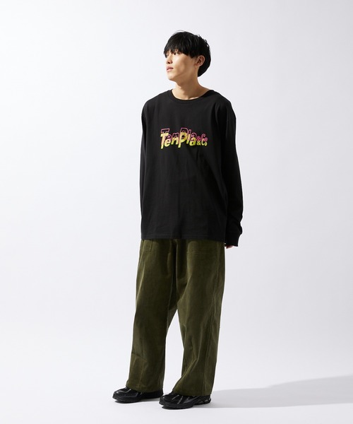 JOURNAL STANDARD relume(ジャーナルスタンダード レリューム)の「【ZOZO限定】TENPLA&Co L/S 1(Tシャツ/カットソー・メンズ・ホワイト×グリーン/ブラック×ホワイト/ホワイト×ブルー/ホワイト系その他/ブラック×ブルー/ブラック×グリーン/ホワイト×ピンク/ブラック×ピンク・S/M/L/XL/XS/XXL)」の16枚目の写真