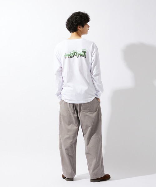 JOURNAL STANDARD relume(ジャーナルスタンダード レリューム)の「【ZOZO限定】TENPLA&Co L/S 1(Tシャツ/カットソー・メンズ・ホワイト×グリーン/ブラック×ホワイト/ホワイト×ブルー/ホワイト系その他/ブラック×ブルー/ブラック×グリーン/ホワイト×ピンク/ブラック×ピンク・S/M/L/XL/XS/XXL)」の20枚目の写真