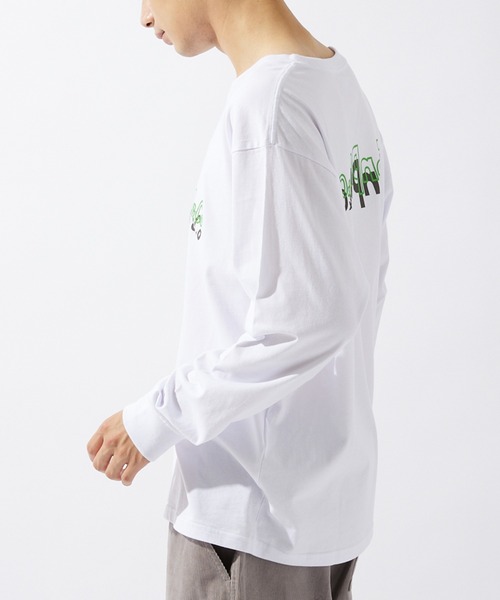 JOURNAL STANDARD relume(ジャーナルスタンダード レリューム)の「【ZOZO限定】TENPLA&Co L/S 1(Tシャツ/カットソー・メンズ・ホワイト×グリーン/ブラック×ホワイト/ホワイト×ブルー/ホワイト系その他/ブラック×ブルー/ブラック×グリーン/ホワイト×ピンク/ブラック×ピンク・S/M/L/XL/XS/XXL)」の22枚目の写真