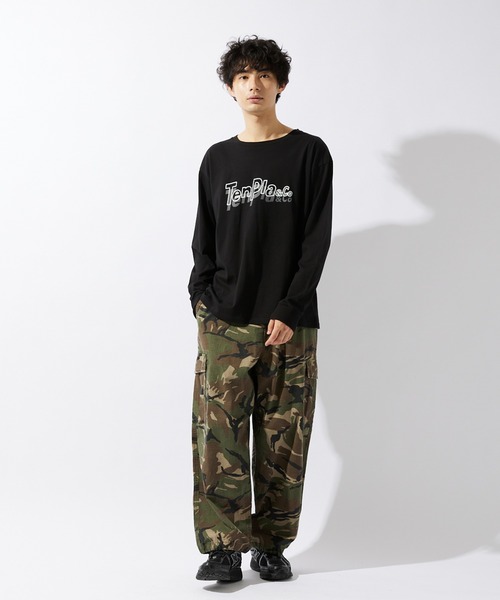 JOURNAL STANDARD relume(ジャーナルスタンダード レリューム)の「【ZOZO限定】TENPLA&Co L/S 1(Tシャツ/カットソー・メンズ・ホワイト×グリーン/ブラック×ホワイト/ホワイト×ブルー/ホワイト系その他/ブラック×ブルー/ブラック×グリーン/ホワイト×ピンク/ブラック×ピンク・S/M/L/XL/XS/XXL)」の14枚目の写真