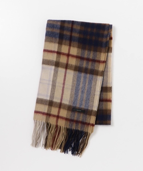 URBAN RESEARCH Sonny Label（アーバンリサーチサニーレーベル）の「ウールカシミヤワイドマフラー（マフラー・メンズ・グリーン/オレンジ/ベージュ系その他/ブラウン系その他/アイボリー/チャコールグレー/ブルー系その他・ONE）」の20枚目の写真