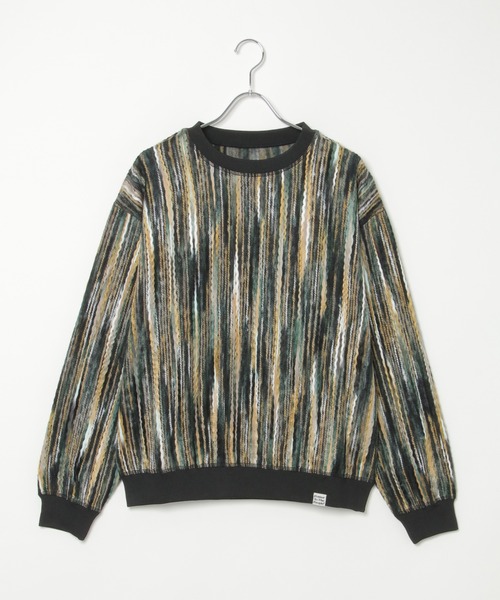 NO NEED(ノーニード)の「リバーシブルニードルプルオーバー(スウェット・メンズ・ネイビー/ブラウン/グリーン・M/L)」の18枚目の写真