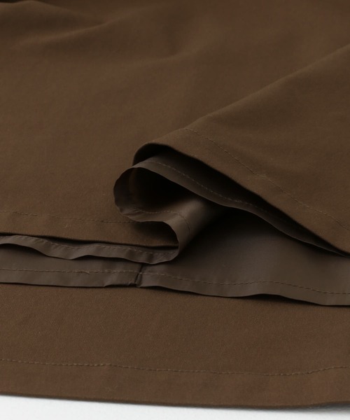 URBAN RESEARCH DOORS(アーバンリサーチドアーズ)の「『UR TECH POLIsh POLI』タックフレアロングスカート(スカート・レディース・ブラック/ブラウン系その他・MEDIUM)」の10枚目の写真