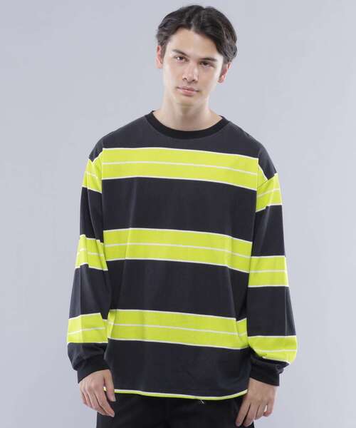 MANASTASH（マナスタッシュ）の「MANASTASH/マナスタッシュ/ABERDEEN RUGGER L/S TEE/アバディーンラガーロングスリーブTシャツ（Tシャツ/カットソー・メンズ・ホワイト/ブラック/オリーブ・M/L/XL/S）」の13枚目の写真