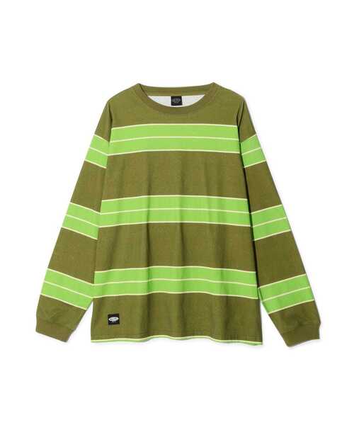 MANASTASH（マナスタッシュ）の「MANASTASH/マナスタッシュ/ABERDEEN RUGGER L/S TEE/アバディーンラガーロングスリーブTシャツ（Tシャツ/カットソー・メンズ・ホワイト/ブラック/オリーブ・M/L/XL/S）」の2枚目の写真