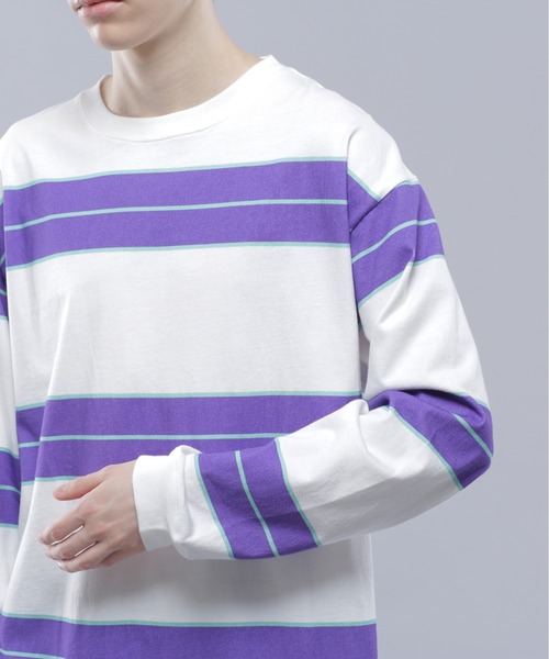 MANASTASH（マナスタッシュ）の「MANASTASH/マナスタッシュ/ABERDEEN RUGGER L/S TEE/アバディーンラガーロングスリーブTシャツ（Tシャツ/カットソー・メンズ・ホワイト/ブラック/オリーブ・M/L/XL/S）」の8枚目の写真