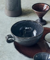 LAKOLE（ラコレ）の「黒土グロススープカップ / 991282（食器）」
