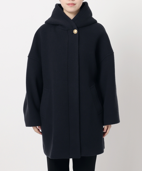 セール】キウイラムフード付きコート（その他アウター）｜VERMEIL par