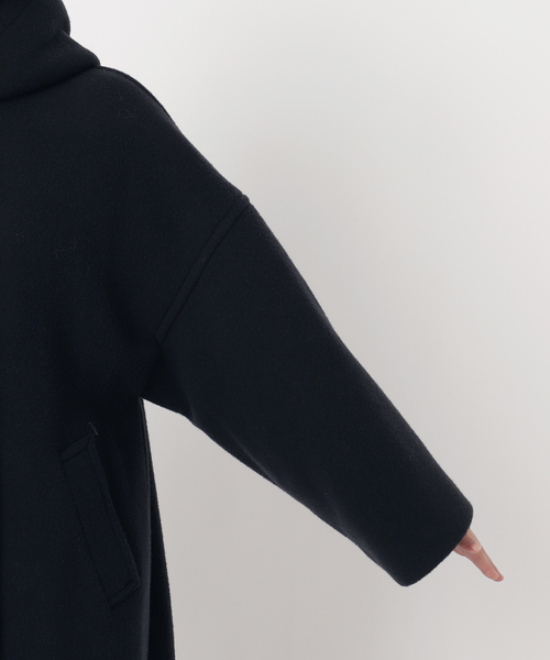 セール】キウイラムフード付きコート（その他アウター）｜VERMEIL par