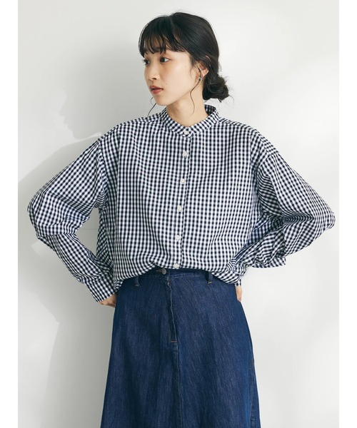 4月末までお値下げ　新品タグ付き　archivio フリル付きシャツ 40 セール】【追加】バックフリルシャツ（シャツ/ブラウス）｜CRAFT