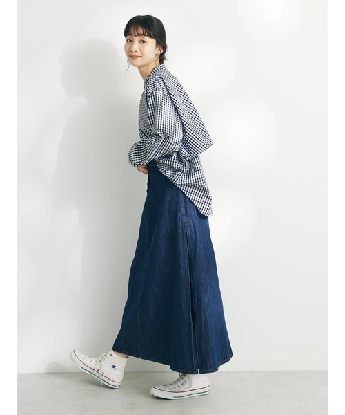 CRAFT STANDARD BOUTIQUE(クラフトスタンダードブティック)の「【追加】バックフリルシャツ(シャツ/ブラウス・レディース・ブルー系その他6/ホワイト/ブラック/ピンク/ブラック×ホワイト・FREE)」の11枚目の写真