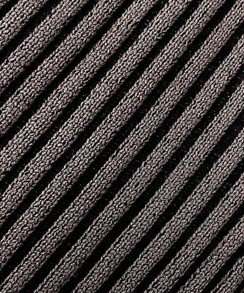 cheriella(シェリエラ)の「【cheriella】WEB限定配色二重臼リブニット WEB LIMITED CONTRAST DOUBLE RIB KNIT(ニット/セーター・レディース・チャコールグレー/ライトグレー/ブルー/グリーン・M)」の6枚目の写真